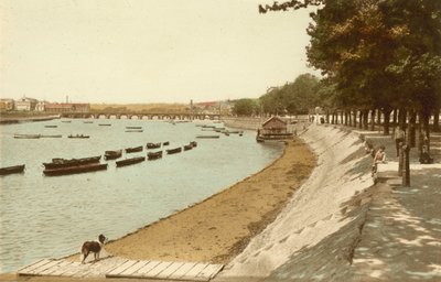 Barnstaple, the Promenade and River by English Photographer